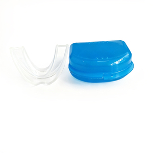 Protège-dents anti-ronflement, dispositif buccal sur mesure à personnaliser par cuisson et moulage pour l'<span class=keywords><strong>apnée</strong></span> du sommeil, dispositif oral réutilisable anti-grincement des dents avec étui - Product Image 5