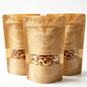 Envoltorios de Plástico PVC Biodegradables Personalizados con Impresión Personalizada para Empaquetar Frutos Secos y Nueces - Product Image 3
