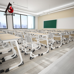 Ngân sách thân thiện với trường học đồ nội thất nhà cung cấp duy nhất tiểu học/Trung Học Lớp học bàn và ghế bằng gỗ sinh viên bàn ghế - Product Image 1