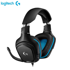 Casque de jeu filaire Logitech G431 original, son surround virtuel 7.1, avec carte son USB, casque de jeu léger - Product Image 2