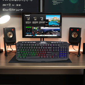 <span class=keywords><strong>Jedel</strong></span> Tùy Chỉnh 104 Phím Đa Phương Tiện LED Backlit Ánh Sáng Màng Chơi Game Bàn Phím Cho Văn Phòng & Máy Tính Để Bàn Sử Dụng - Product Image 6