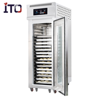 Équipement de boulangerie Offre Spéciale 18/36 plateaux congélateur réfrigérateur étuve avec humidificateur