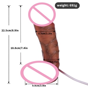 FAAK Dildo Realista con Eyaculación para Principiantes con Fuerte Ventosa, Juguetes Sexuales con Eyaculación para Mujeres y Hombres - Product Image 2