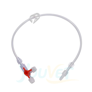 Stopcock 3 cara PVC bedah hewan sekali pakai dengan tabung ekstensi Ramah Lingkungan & aman & Dapat Diandalkan - Product Image 3