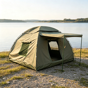 Tente de camping portable 3mx3m, facile à installer, imperméable, résistante au vent, trois saisons, pour une personne, randonnée en forêt, montagne - Product Image 2