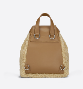 New winter faux fur <b>backpack</b> fashionable mini <b>plush</b> women's <b>backpack</b> - Product Image 4