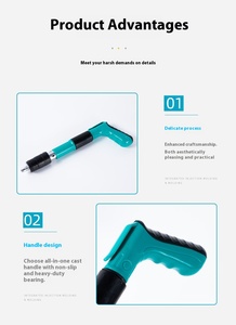 Mini pistolet à ongles fixe manuel industriel de qualité bricolage silencieux mur de ciment goulotte décorative en béton pour pistolet à clous manuel - Product Image 3