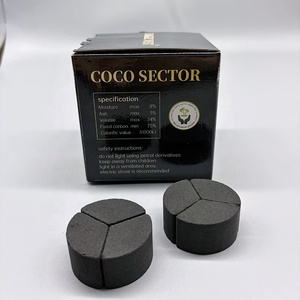 Charbon de coco naturel de haute qualité EAGLE NEST, faible teneur en cendres et haute chaleur, idéal pour la chicha - Product Image 6