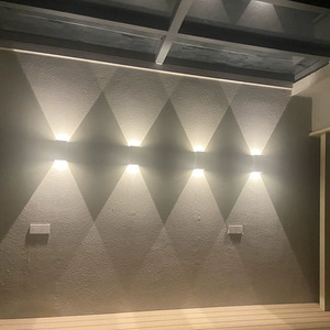 Lámpara de Pared <span class=keywords><strong>LED</strong></span> para Exteriores, Impermeable, Moderna y Creativa, para Jardín, Hotel, Villa, Patio, Decoración de <span class=keywords><strong>Fachada</strong></span>, Iluminación de Valla - Product Image 2
