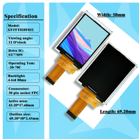 Layar TFT Warna 30 Pin 240*320 untuk Lift, Layar ST7789 RGB TFT LCD Produsen LCD TFT 2.8 Inci
