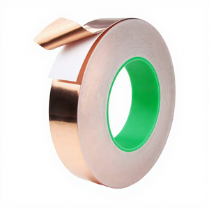 Vente directe usine : Bande de cuivre de haute qualité pour mise à la terre, ruban de cuivre, feuille de cuivre, ruban adhésif en laiton et cuivre - Product Image 2