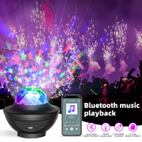 Projecteur Galaxie avec Haut-Parleur Musical, Nébuleuse Étoilée RGB, Projecteur de Plafond pour Chambre à Coucher, Bébé, Enfants, Projecteur LED Galaxie