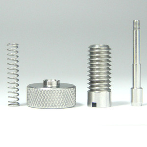 Émbolo de indexación de pasador con resorte de cabeza moleteada de acero inoxidable duradero de alta calidad - Product Image 4