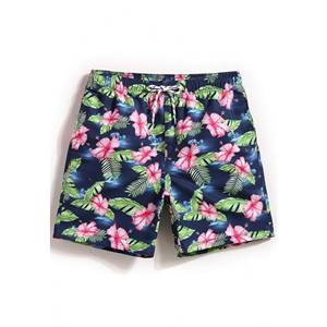 Meilleur Prix Short de Bain Imprimé Floral pour Hommes Nouveau Design Personnalisé Printemps Été Haut Décontracté Service OEM Peint Bangladesh - Product Image 6