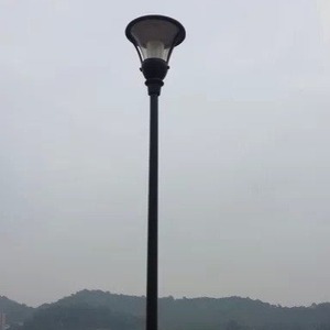 Lámpara de Jardín Exterior de Hierro con LED, Semi Empotrada, Garantía de 5 Años, Bombilla A19, para Iluminación de Patio y Paisaje - Product Image 3