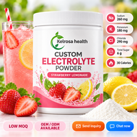 Électrolytes OEM/ODM, poudre d'électrolytes en marque privée, boisson sportive, vitamines, sans sucre, boisson énergétique, hydratation, canettes de boisson électrolytique
