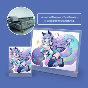 Acrylic hiển thị đứng pha lê Khung Ảnh Ngang & dọc tác phẩm nghệ thuật tùy chỉnh phim hoạt hình bưu thiếp chủ hình ảnh Hội Đồng Quản Trị - Product Image 4