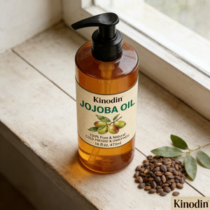 <span class=keywords><strong>Olio</strong></span> di Jojoba Biologico Pressato a Freddo Kinodin 473ml, Estratto Naturale Essenziale per Cura di Capelli e Pelle, Idratazione Profonda per il Corpo - Product Image 6