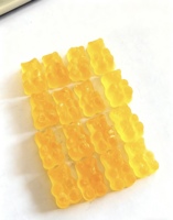 Hartfunctie ondersteunende zeebuckthorn kippenmaag fruitig zoete suikervrije knapperige gummy snoepjes in een fles