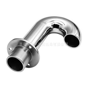 Shining Stainless Steel Gooseneck Tube Connector 316 Marine <b>Yacht</b> Ventilation Port Retrofit Upgrade Part - Product Image 3