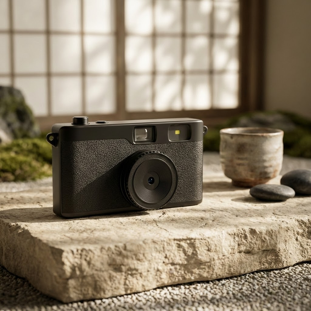 Retro Screenless Digital Camera Screen-free DIY Filters Without Screen 13MP Photo with Photo Counter LED Flash Camping Camera