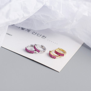 Pendientes de novia actuales, pendientes de circón coreanos chapados en oro de 8K, joyería de moda para mujer, pendientes de plata 925 - Product Image 4