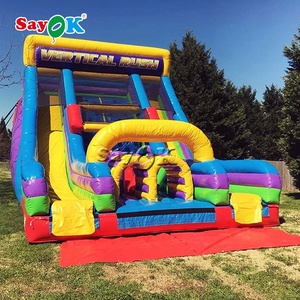 Big Inflatable Trở Ngại Trò Chơi Inflatable Leo <span class=keywords><strong>Slide</strong></span> Đối Với Trẻ Em Thương Mại Lớp Inflatable Trượt Nước - Product Image 6