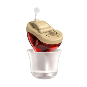 Audífono Digital CIC Invisible, Mini Amplificador <span class=keywords><strong>de</strong></span> Sonido para el Oído con Cancelación <span class=keywords><strong>de</strong></span> Ruido, Ecológico, Funciona con Batería, para Personas Mayores con Pérdida Auditiva Leve a Moderada - Product Image 2