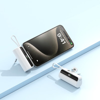 Chargeurs portables USB C les plus vendus, mini batterie externe 5000mAh 20W à charge rapide compatible avec les téléphones USB C