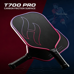 Pala de Pickleball Profesional de Fibra de Carbono T700 Avanzada, Núcleo de Panal de Abeja de 16 mm, Superficie de Alta Fricción y Giro, Raqueta Profesional para Torneos - Product Image 4