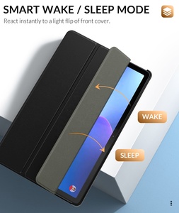 MoKo léger mince coque antichoc support arrière tablette étui à trois volets housse de protection pour <span class=keywords><strong>Lenovo</strong></span> Tab <span class=keywords><strong>P11</strong></span> <span class=keywords><strong>2nd</strong></span> <span class=keywords><strong>Gen</strong></span> 11.5 "2023 - Product Image 6