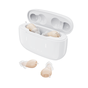 เครื่องช่วยฟังดิจิตอลแบบ CIC ขนาดเล็ก มองไม่เห็น ซ่อนในรูหู ชาร์จได้ สำหรับผู้สูงอายุ  ลดราคาพิเศษ - Product Image 1