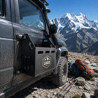 Support de camping magnétique portable pliable pour remorques, camping-cars, motorhomes, utilisation en extérieur