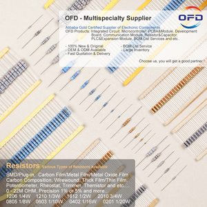 Vendita Diretta di Fabbrica Vari Resistori 1/4W 1/2W 1/6W 1/8W 1W 2W 3W 1% o 5% da <span class=keywords><strong>0</strong></span> a 22M Ohm Resistori a Film Metallico/Carbonio - Product Image 3