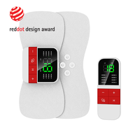 Patch de soulagement des crampes menstruelles Red Dot 3 Heat Settings TENS, appareil de thérapie de la douleur rechargeable pour la dysménorrhée, soins de santé pour femmes