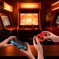 64G 20000+ Spiele 4K Spiele-Stick M66 3D HD Retro-Videospielkonsole Kabelloser Controller TV-Emulator Multiplayer-Unterstützung