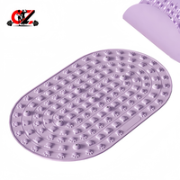 CZFIT Nouvelle plaque de pression digitale en caoutchouc souple, tapis de massage des pieds étendu, plaque de pression digitale en silicone liquide entièrement solide