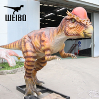 Gerçek Boyutta Animatronik Dinozor Modeli, Eğlence Parkı Temalı Aktiviteler için Gerçekçi Robotik Dinozor Figürü