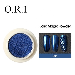 Poudre à <span class=keywords><strong>ongles</strong></span> effet miroir magique solide, pigment holographique chromé à ondulations aquatiques, paillettes non volantes, ensemble complet pour nail art et bijoux - Product Image 5
