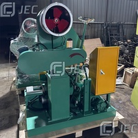 Machine manuelle/automatique de meulage et de polissage de JEC avec le cou de meule de bord de la machine de polissage de couverts et d'ustensiles de cuisine en métal