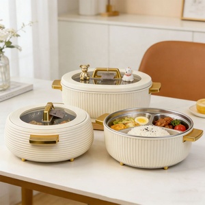 Chauffe-Plats Professionnel de Luxe à Vide Grande Capacité 3L 4L 5L – Nouveaux Chauffe-Plats Thermiques de Qualité Supérieure pour Restaurants - Product Image 1