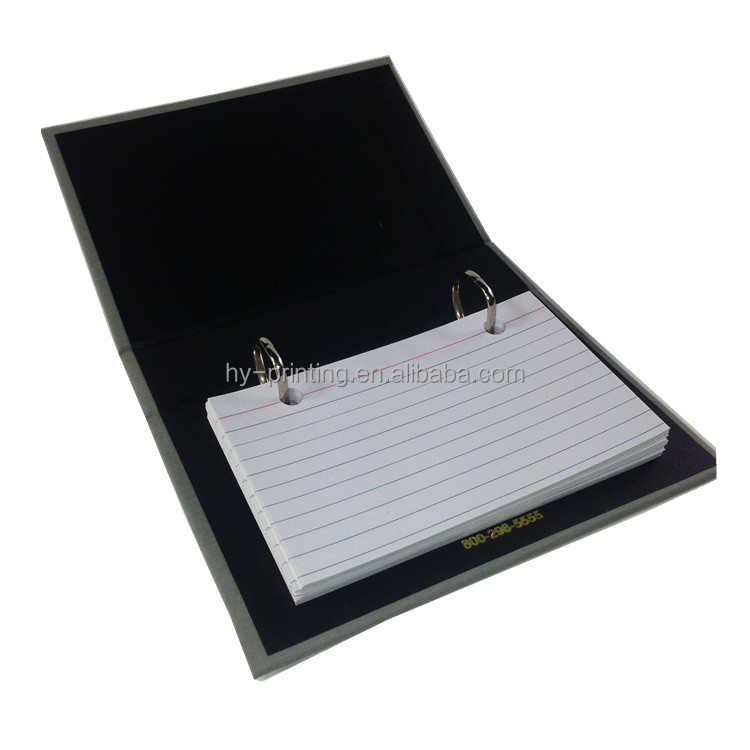 Index Card Holder 2 Ring Binder