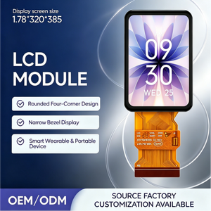 Écran LCD TFT IPS <span class=keywords><strong>BOE</strong></span> OEM/ODM de 1,78 pouce, résolution 320x385, luminosité 1000, rétroéclairage LED MIPI/SPI/RGB/MCU, température de fonctionnement - Product Image 1