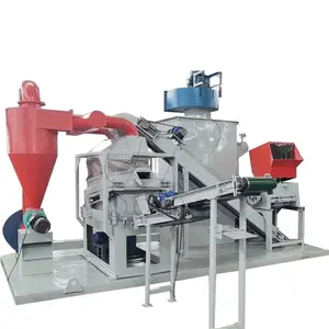 Low Cost High Quality Copper Wire Recycling Granulator Motorcycle Wire Shredding Separator For Copper And Plastic Separating