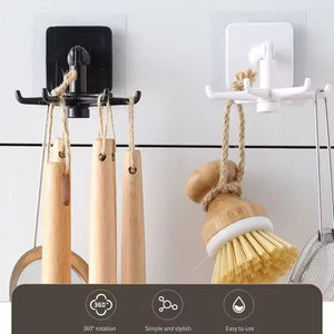 Organizador de Cocina y Baño al por Mayor con Ganchos Giratorios 360 Grados, Multiusos para Colgar Utensilios - Product Image 2