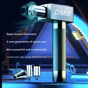 مسدس تدليك رويتشو DMS قابل لإعادة الشحن بدون أسلاك مع محرك فرشاة وبطارية 1200-2000 مللي أمبير في الساعة ووقت عمل 1-3 ساعات لتحفيز العضلات العميقة واللفافة - Product Image 3