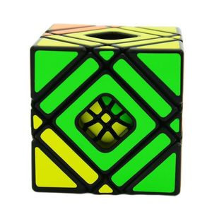 Yuxin Diagonal Magic Cube 3x3 Black Brain-Boosting <b>Puzzle</b> Toy For Youth And Kids Educational Use - Product Image 3