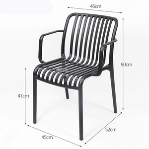 Fabbrica di vendita calda intera <span class=keywords><strong>sedia</strong></span> di plastica giardino <span class=keywords><strong>verde</strong></span> sedie da giardino impilabili PP <span class=keywords><strong>sedia</strong></span> - Product Image 4
