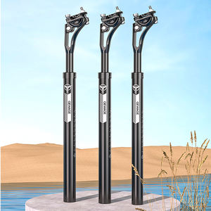 Weage – accessoires de vélo <span class=keywords><strong>tige</strong></span> de <span class=keywords><strong>selle</strong></span> en alliage d'aluminium, <span class=keywords><strong>amortisseur</strong></span> de siège, <span class=keywords><strong>tige</strong></span> de <span class=keywords><strong>selle</strong></span> réglable - Product Image 1