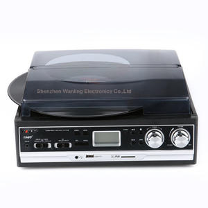Tourne-disque audio domestique à succès avec <span class=keywords><strong>lecteur</strong></span> <span class=keywords><strong>CD</strong></span>/cassette, radio AM/FM, encodage et lecture USB/SD, fournisseur OEM/ODM - Product Image 3